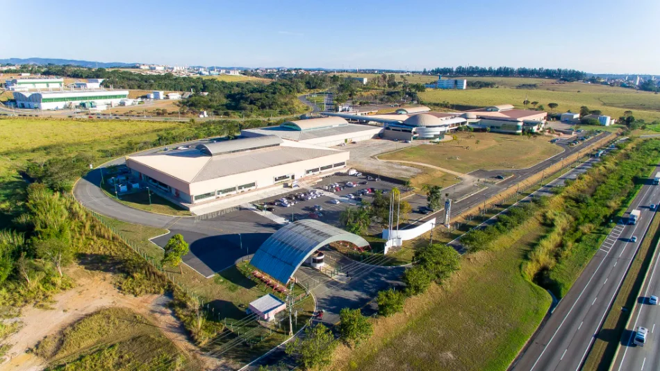 Vista aérea do Parque de Inovação Tecnológica de São José dos Campos